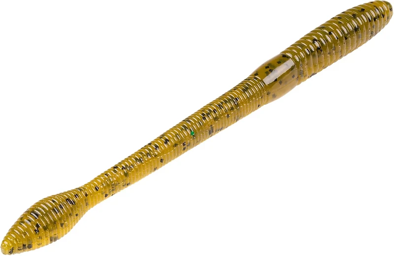 Strike King KVD Perfect Plastics Fat Baby Finesse Worm 5 in Soft Baits 12-Pack