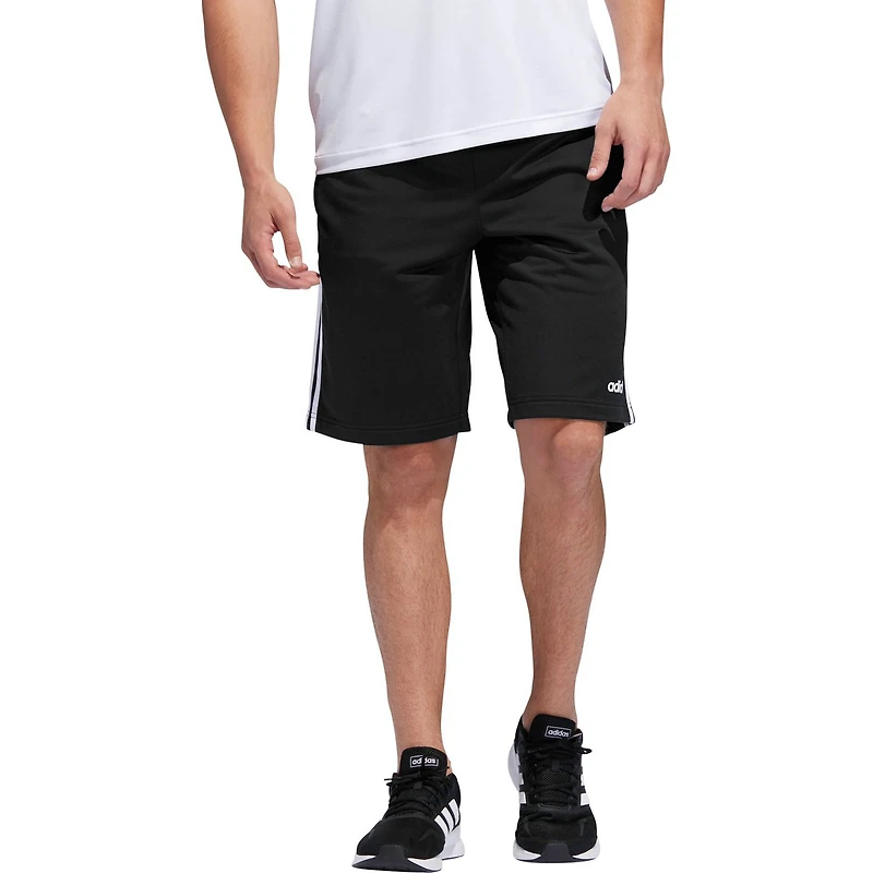 adidas Men's Essential 3-Stripes Tricot Shorts 10 in
