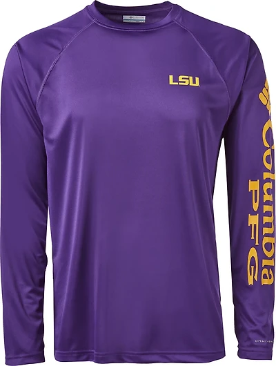 Columbia Sportswear Men's Louisiana State University Terminal Tackle Shirt