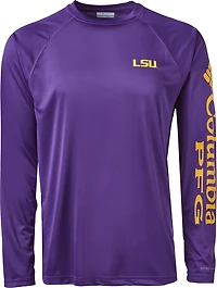 Columbia Sportswear Men's Louisiana State University Terminal Tackle Shirt