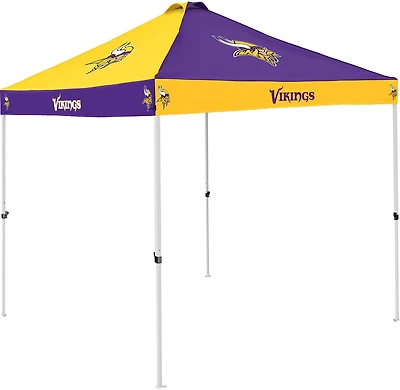 Logo Minnesota Vikings Checkerboard Canopy