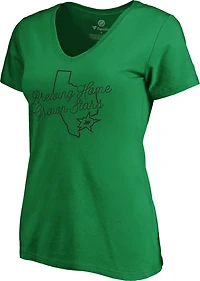 Fanatics Women's Dallas Stars Script State Short Sleeve T-shirt