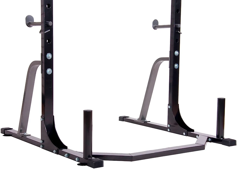 Body Champ 2-Piece Power Rack with Weight Bench