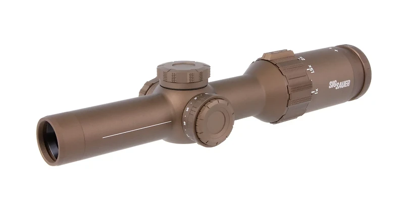 SIG SAUER TANGO6T 1 - 6 x 24 Horseshoe Dot FDE Riflescope