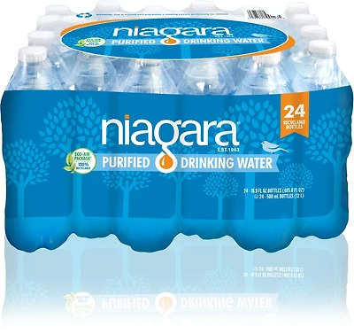 Niagara 0.5L Purified Bottled Water 24-Pack
