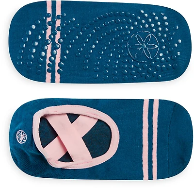 Gaiam Grippy Yoga-Barre No Show Socks