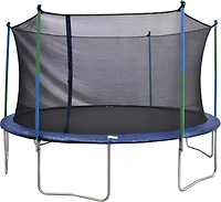 W Trampoline 14 ft Round Trampoline and Enclosure Combo