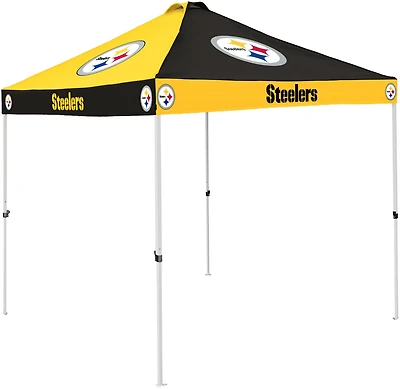 Logo Pittsburgh Steelers 9 ft x 9 ft Checkerboard Canopy