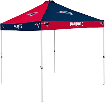 Logo New England Patriots 9 ft x 9 ft Checkerboard Canopy