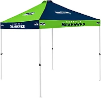 Logo Seattle Seahawks 9 ft x 9 ft Checkerboard Canopy