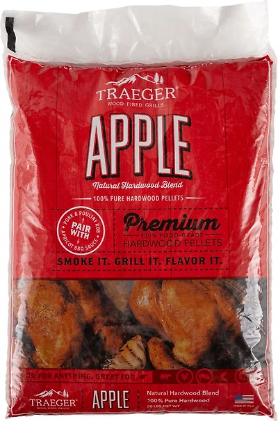 Traeger Apple Barbecue Wood Pellets
