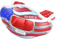 Shock Doctor Chrome 3-D Stars & Stripes Max Airflow Football Mouth Guard