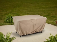 Mosaic Rectangular 42 in x 24 in Fire Pit Cover