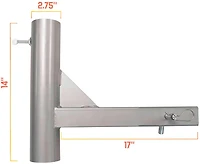 Flagpole-To-Go Large Hitch Mount