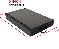 Sunny Health & Fitness 3' x 6' x 2" Folding Gym Mat