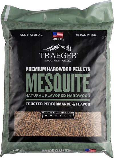 Traeger Mesquite Barbecue 20 lb Wood Pellet Bag