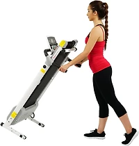 Sunny Health & Fitness Easy Assembly Folding Treadmill