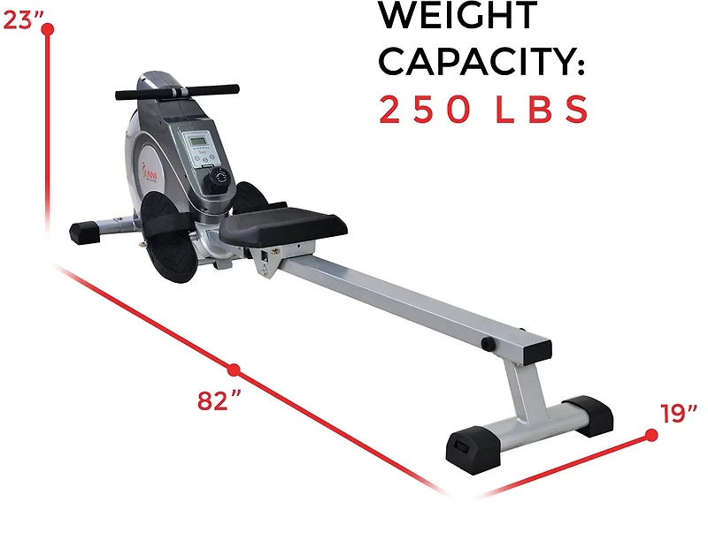 Sunny Health & Fitness Magnetic Rowing Machine