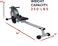 Sunny Health & Fitness Magnetic Rowing Machine