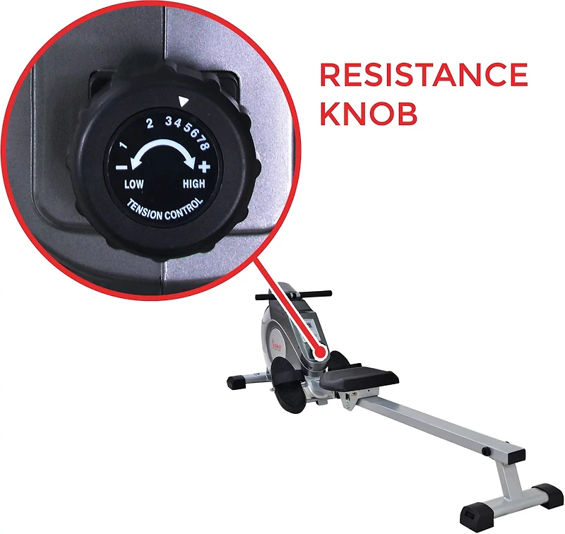 Sunny Health & Fitness Magnetic Rowing Machine