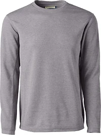Magellan Outdoors Men's Base Camp Thermal Heathered Long Sleeve Crew Top