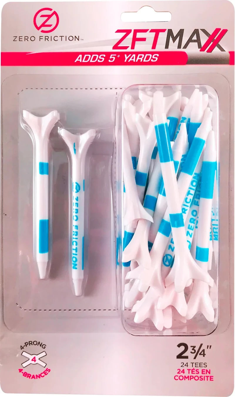 Zero Friction ZFT Maxx Golf Tees