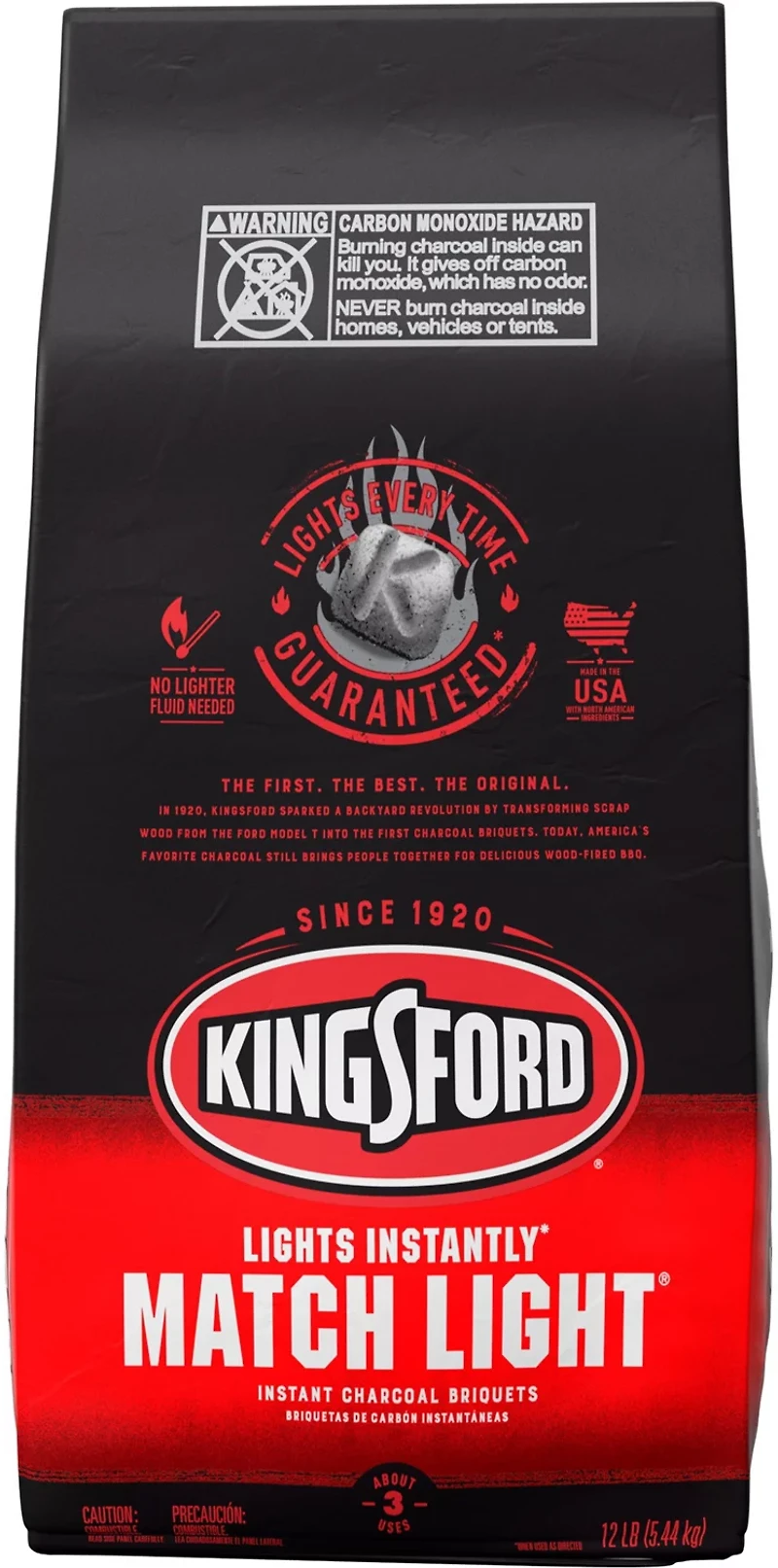 KF 12lb. Match Light Briquets:Classic