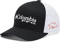 Columbia Sportswear Men's University of Arkansas PFG Mesh Snap Back Ball Cap