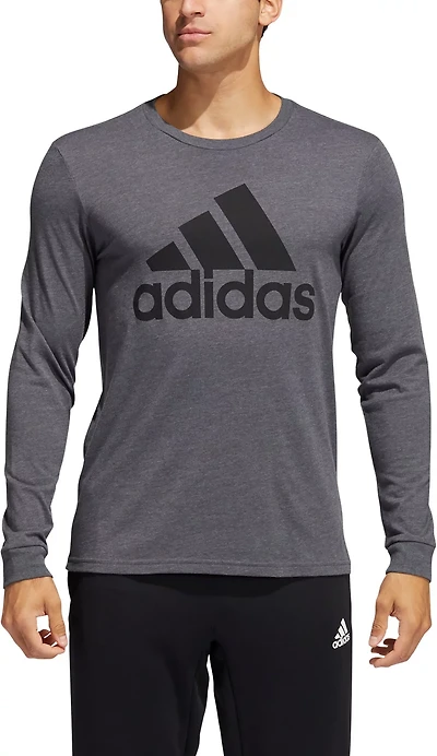 adidas Men's Basic Badge of Sport Long Sleeve T-shirt
