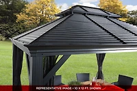Mykonos II Double Roof Gazebo 10 x 14 ft