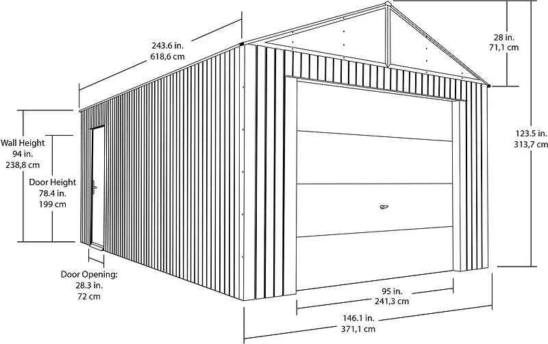 Everest Garage 12 x 20 ft.