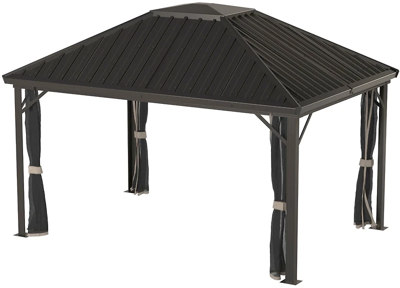 ShelterLogic Genova Hardtop 10 ft x 14 ft Gazebo