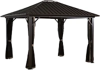 ShelterLogic Genova Hardtop 12 ft x 12 ft Gazebo