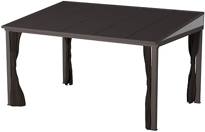 Portland Wall-Mounted Gazebo 10 x 12 ft