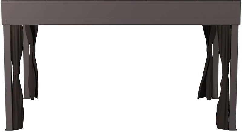 Portland Wall-Mounted Gazebo 10 x 12 ft