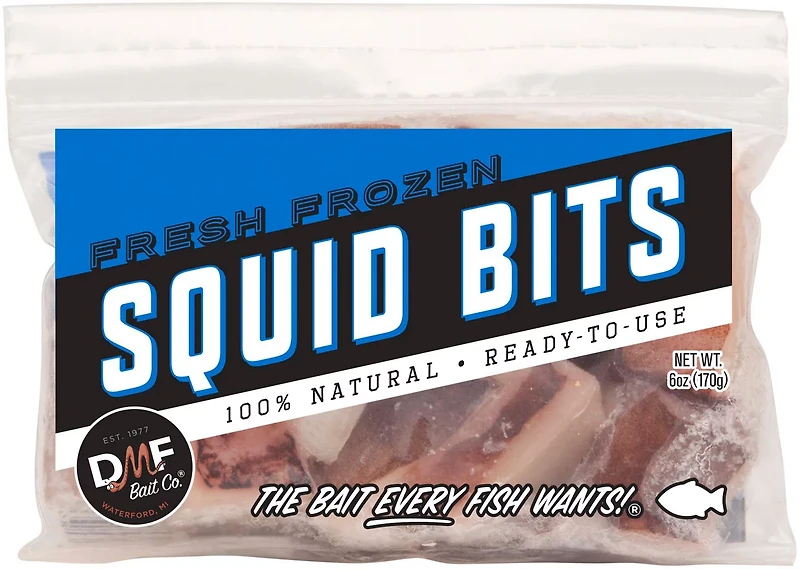 DMF Bait Squid Bits 6-ounces