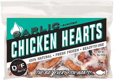 DMF Bait Chicken Hearts 6-ounces