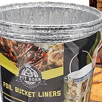 Pit Boss Grease Bucket Liners 6 Pack