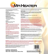 Mr Heater Full Seat Warmer