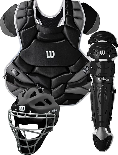 Wilson C1K Catcher's Gear Kit - Adult