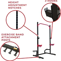 Sunny Health & Fitness Power Zone Squat Stand