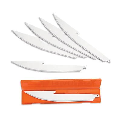 Outdoor Edge RazorSafe System 5 in Boning/Fillet Replacement Blades 6-Pack