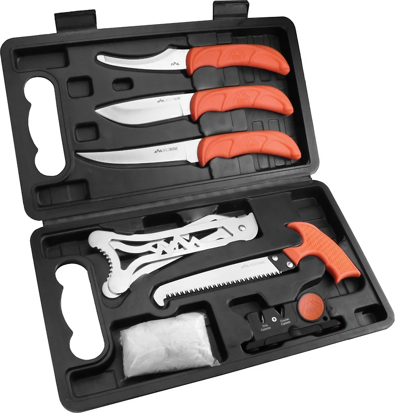 Outdoor Edge Jaeger Pak 8-Piece Processing Kit