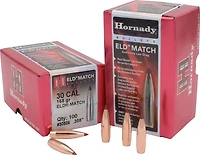 Hornady ELD Match .308 168-Grain Reloading Bullets