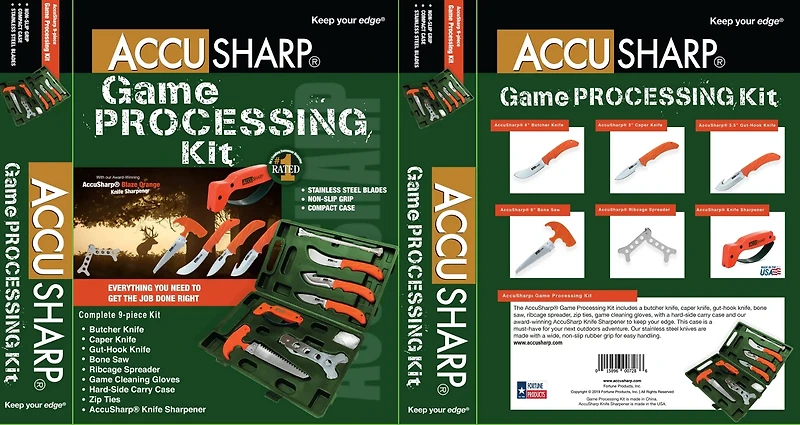 AccuSharp Game Processing Kit