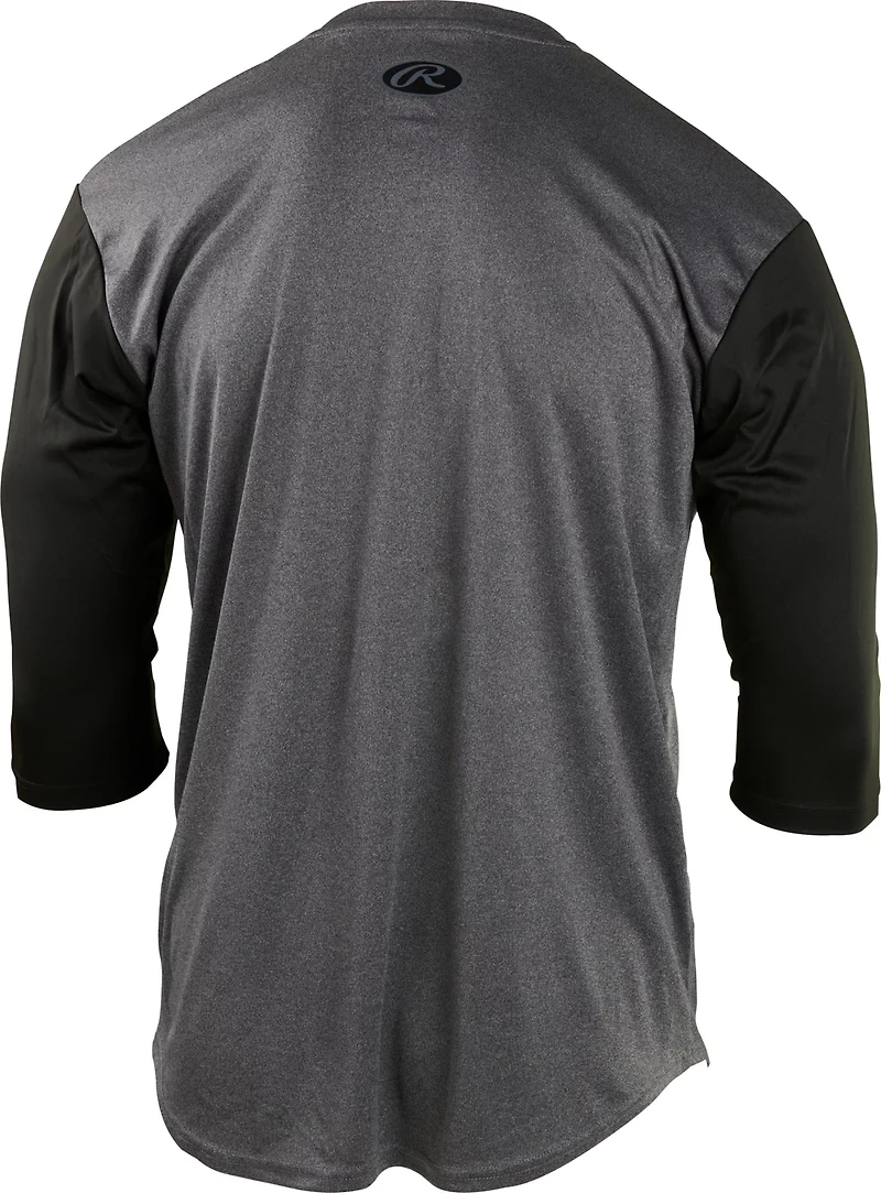 Rawlings Men's Performance 3/4-Sleeve Baseball T-shirt