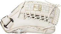 Mizuno GMVP1300PSEF8 MVP Prime SE Fastpitch Softball Glove 13", Left Hand Throw, WHITE-GOLD