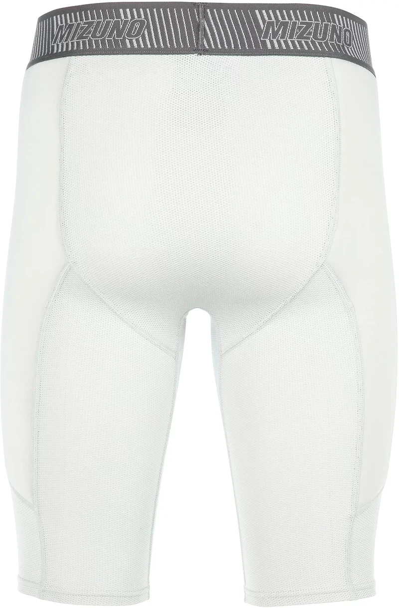 Mizuno Men's Aero Vent Padded Sliding Short White Small