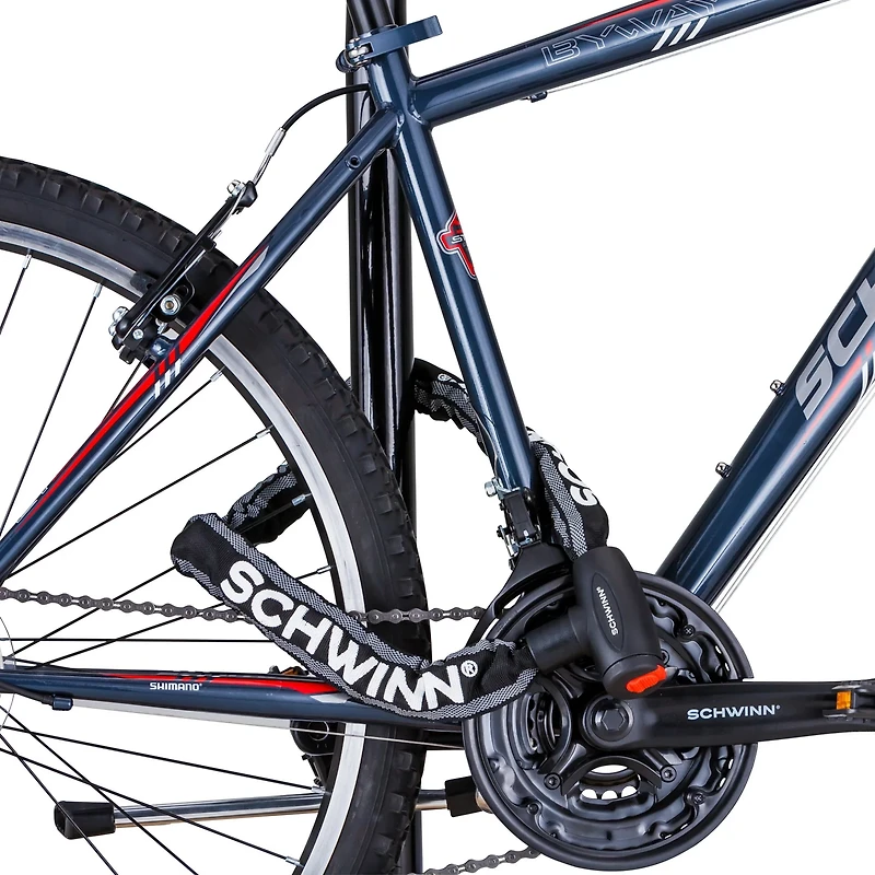 Schwinn High-Security 3 ft Reflective Chain Lock