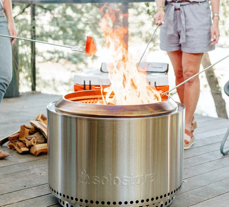 Solo Stove Yukon 27 in Round Wood-Burning Fire Pit